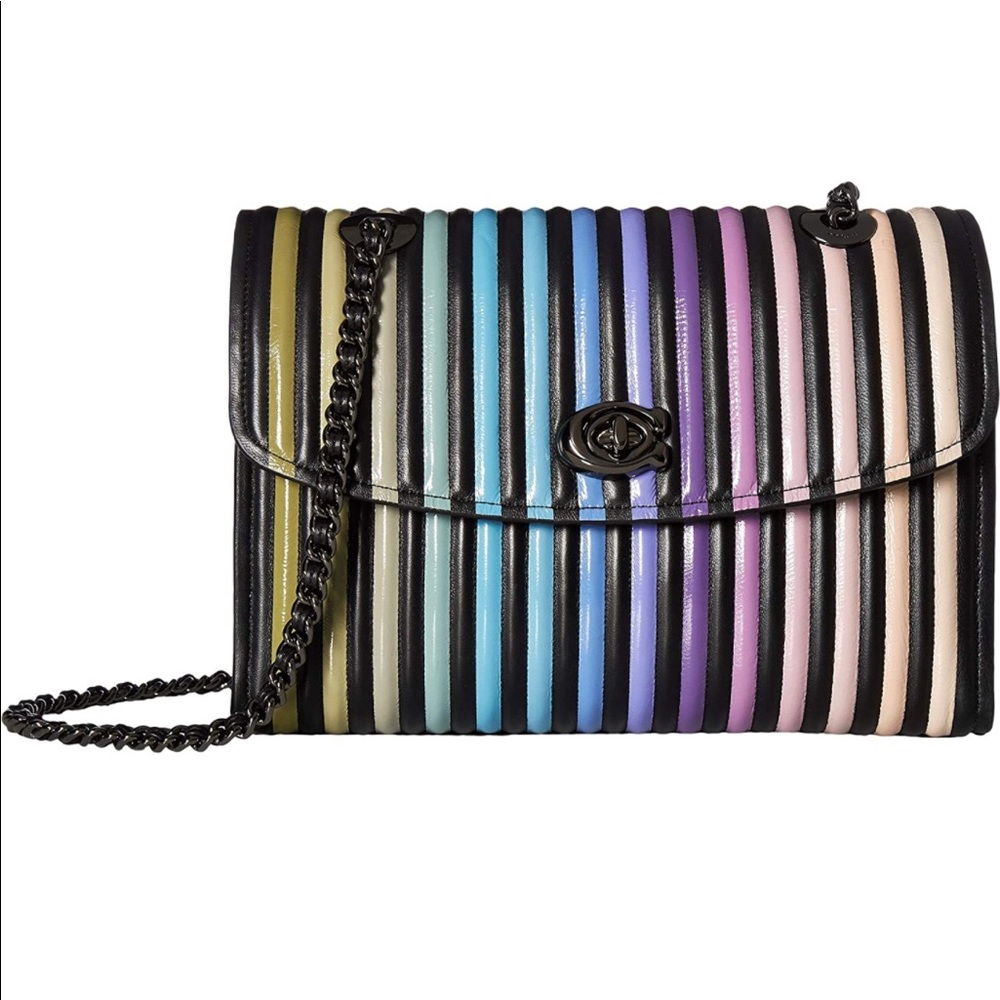 Brand New never used Rainbow Ombré Coach